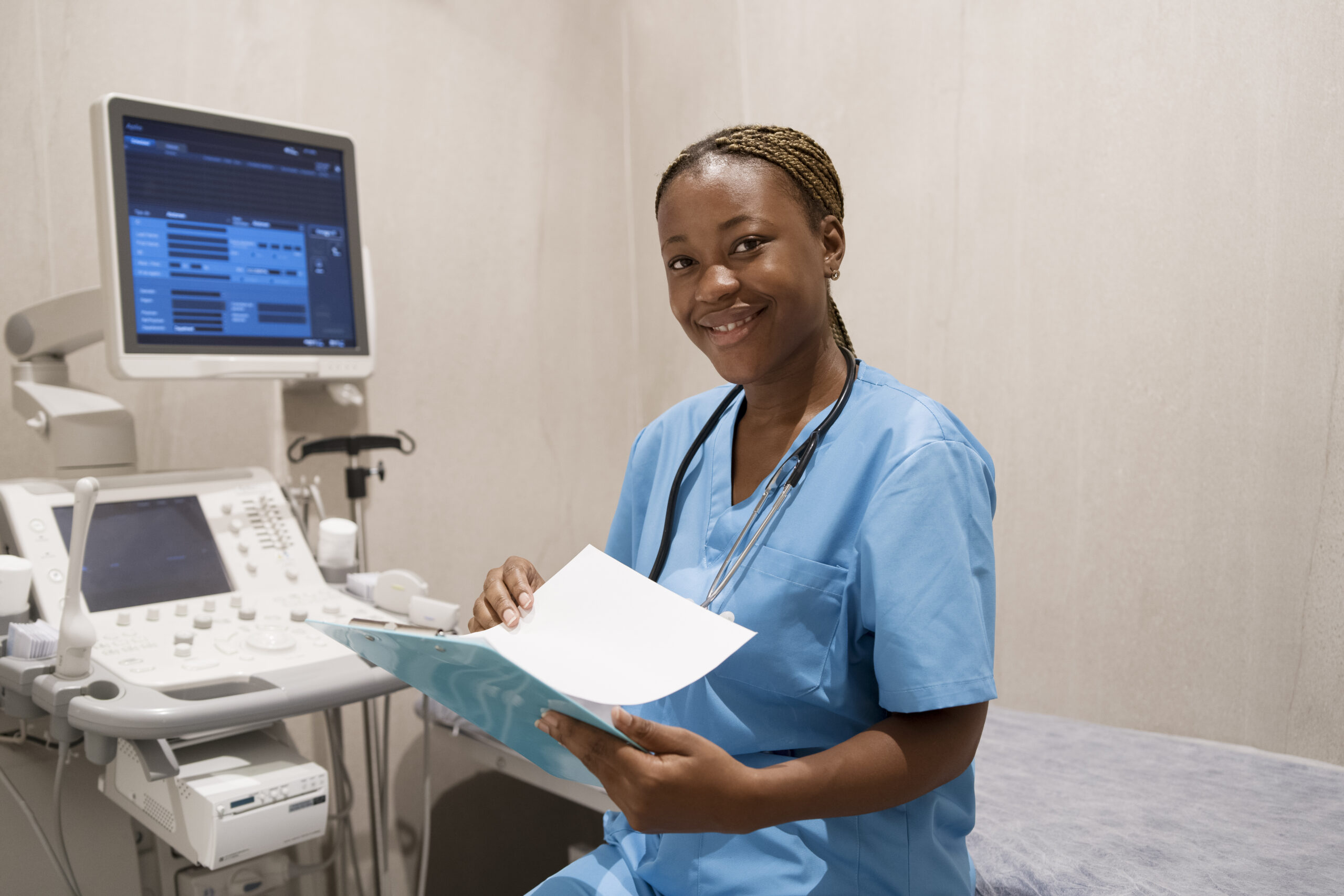 hands-on ultrasound coaching